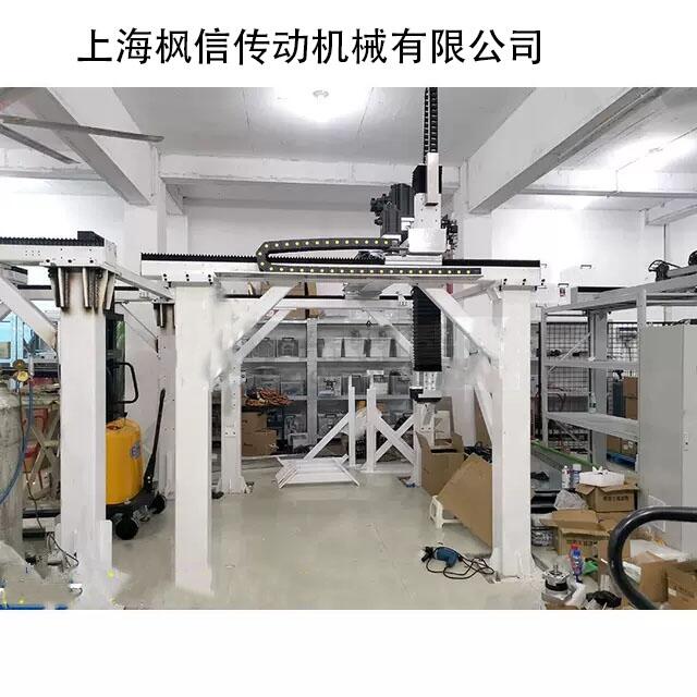 重載直線單軸齒輪齒條絲桿滑臺(tái)模組龍門桁架機(jī)械手碼垛搬運(yùn)工作臺(tái)